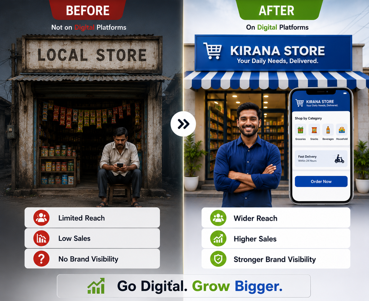 Before vs After How Going Digital Transforms Your Business